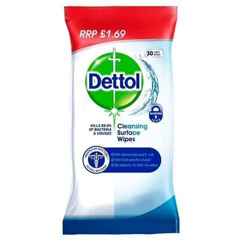 Dettol Surface Wipes 30 Pack