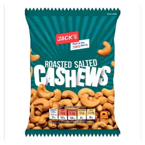 Jacks Salted Cashews